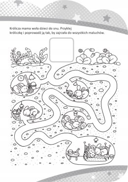 Zdolny 3-latek z naklejkami Ćwiczenia Zagadki 3+