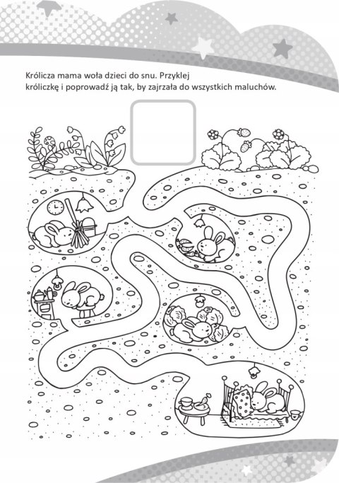 Zdolny 3-latek z naklejkami Ćwiczenia Zagadki 3+