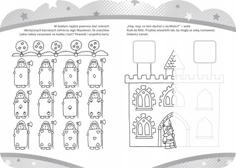 Zdolny 5-latek z naklejkami Ćwiczenia Zagadki 5+