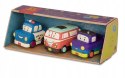 Zestaw 3 Autek z napędem Miękkie b.Toys Pick-up BX1695Z
