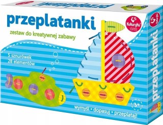 Zestaw Kreatywny Przeplatanki Pojazdy Kukuryku