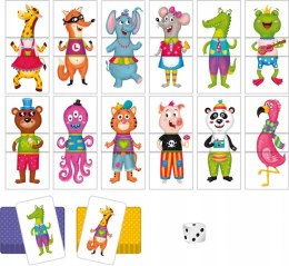 Zwierzaki Dziwaki Układanka Przekładanka Kukuryku