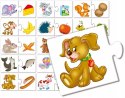 Zwierzaki i Przysmaki Puzzlowa Układanka Adamigo