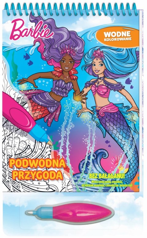 Barbie Wodne Kolorowanie Wodna Kolorowanka + Pisak