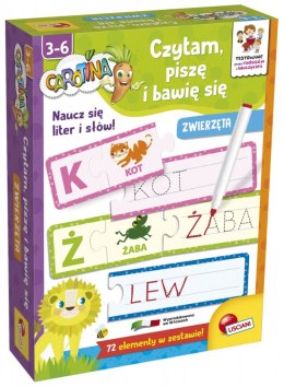 Carotina Czytam Piszę i Bawię Się Zwierzęta