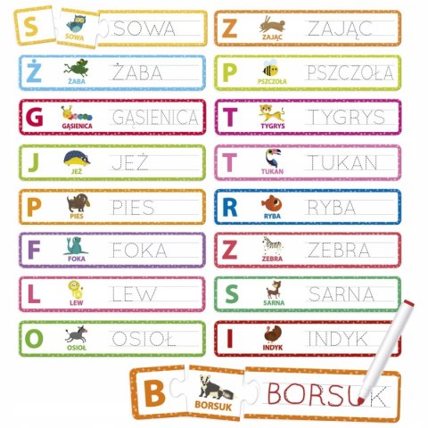 Carotina Czytam Piszę i Bawię Się Zwierzęta