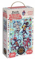 Ciało Człowieka Puzzle 204 elementów Czu czu