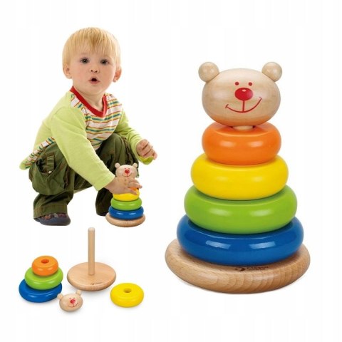 Classic World Piramidka bujana dla dzieci układank