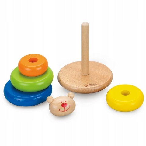 Classic World Piramidka bujana dla dzieci układank