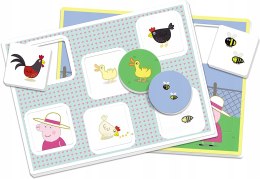Clementoni Bingo i Puzzle Świnka Peppa