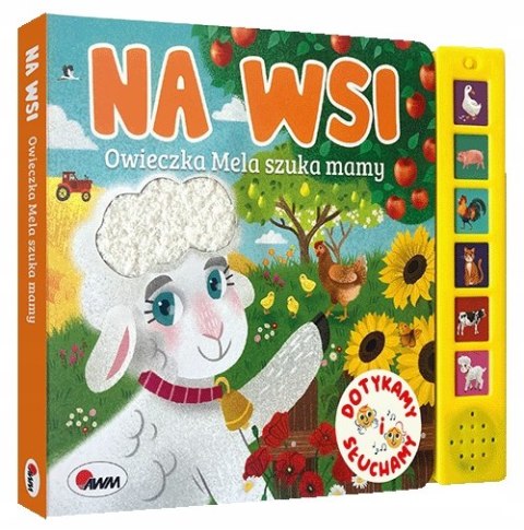 Dotykamy i Słuchamy Owieczka Mela Na Wsi Dźwiękowa