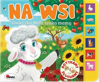 Dotykamy i Słuchamy Owieczka Mela Na Wsi Dźwiękowa