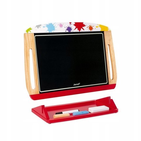 Drewniana tablica dwustronna 2 w 1 Splash Janod