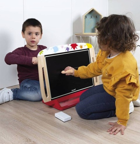 Drewniana tablica dwustronna 2 w 1 Splash Janod