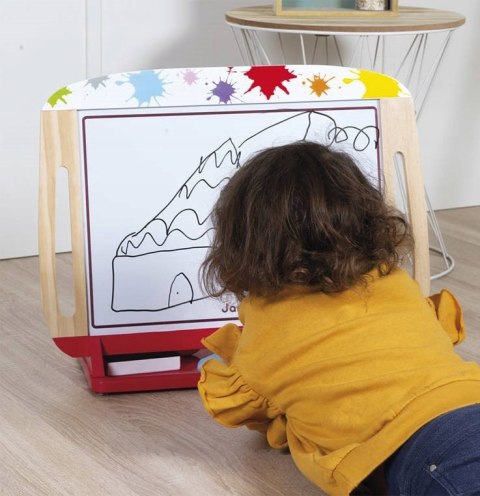 Drewniana tablica dwustronna 2 w 1 Splash Janod