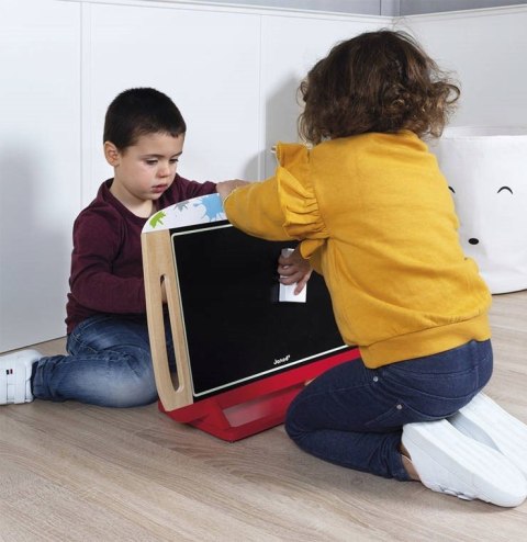 Drewniana tablica dwustronna 2 w 1 Splash Janod