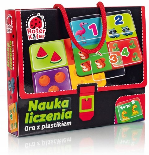 Edukacyjna gra z plastikiem Nauka liczenia Roter