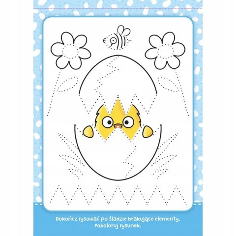 Edukacyjne malowanki przedszkolaka Rysuję Zwierzęt Aksjomat