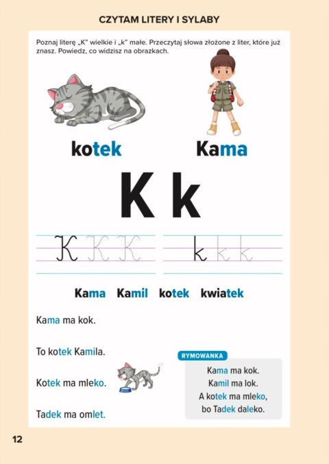 Elementarz Nauka czytania metodą sylabową