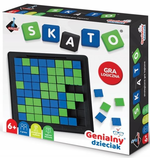 Genialny Dzieciak Skato Gra Logiczna 6+ Rodzinna