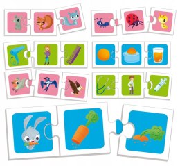 Gra edukacyjna Carotina Logika 3w1 Lisciani