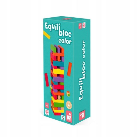 Gra w kostkę z Kolorami Equilibloc, Janod