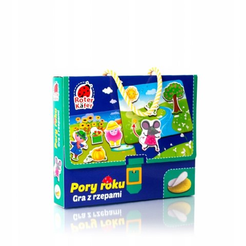 Gra z rzepami Jaka Pora Roku Edukacyjna dla dzieci Roter