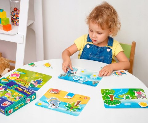 Gra z rzepami Jaka Pora Roku Edukacyjna dla dzieci Roter