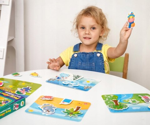 Gra z rzepami Jaka Pora Roku Edukacyjna dla dzieci Roter