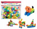 Klocki małych geniuszy Cegiełki 160 elementów 3+
