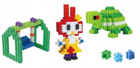 Klocki małych geniuszy walizka 685 elementów Askato