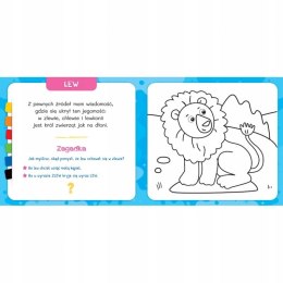 Koloruję i poznaję. W zoo. Kredka segmentowa Aksjomat