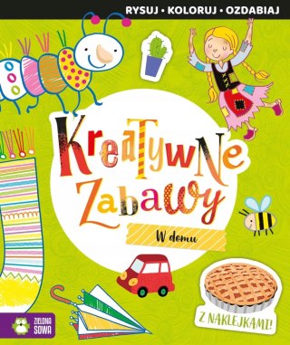 Kreatywne zabawy W domu Rysuj Koloruj Ozdabiaj