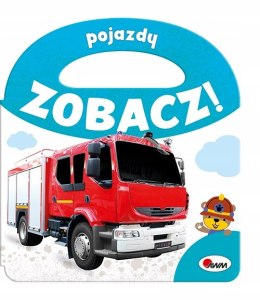Książeczka z rączką Zobacz! Pojazdy