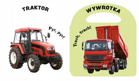 Książeczka z rączką Zobacz! Pojazdy