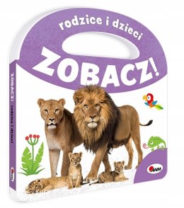 Książeczka z rączką Zobacz! Rodzice i dzieci