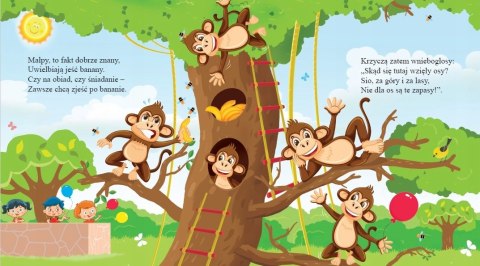 Książka dźwiękowa w ZOO Zwierzątka 8 Dźwięków