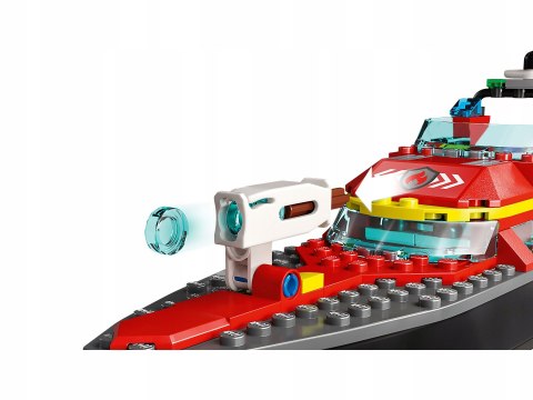 Lego City 60373 Łódź strażacka Klocki