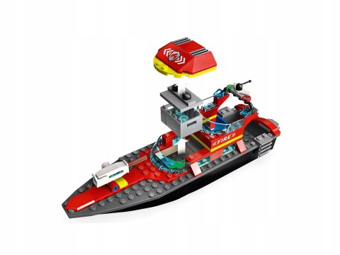 Lego City 60373 Łódź strażacka Klocki