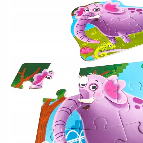 Maxi puzzle 2w1 Zwierzątka w Zoo roter kafer