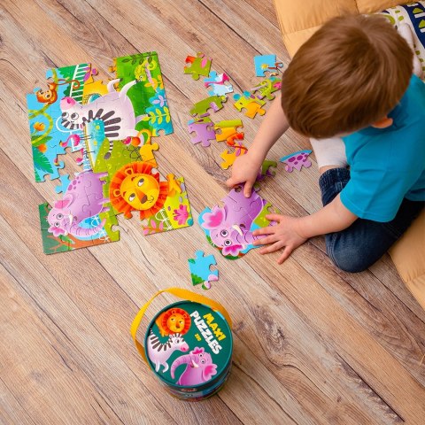 Maxi puzzle 2w1 Zwierzątka w Zoo roter kafer