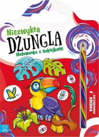 Niezwykłe dżungla Zaczarowana Kredka Malowanka Aksjomat