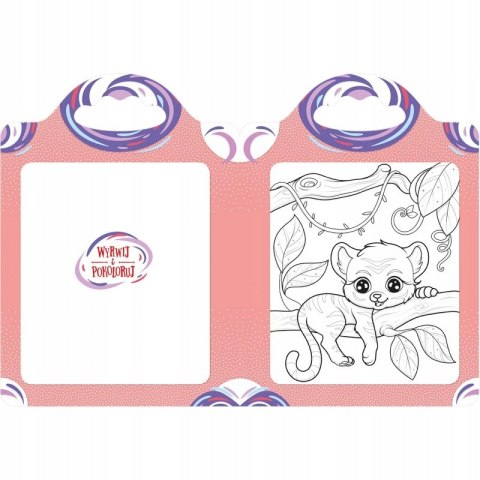 Niezwykłe dżungla Zaczarowana Kredka Malowanka Aksjomat