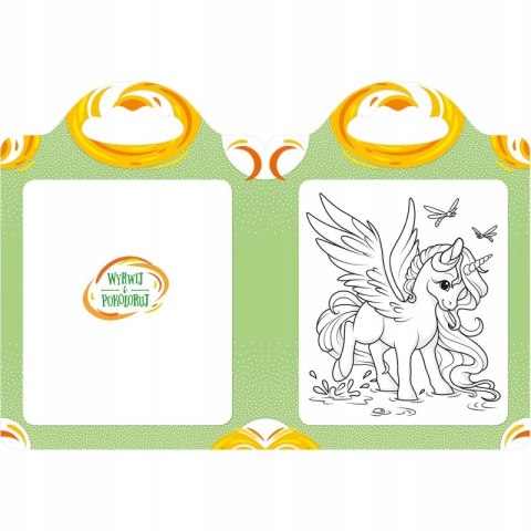 Niezwykłe koniki Zaczarowana Kredka Malowanka Aksjomat