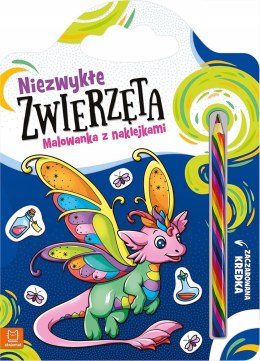 Niezwykłe zwierzęta Zaczarowana Kredka Malowanka