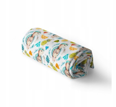 Otulacz Bambusowy Żółwiki 75 x100 Babysteps