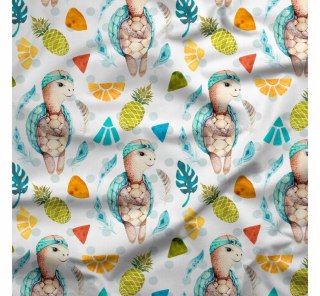 Otulacz Bambusowy Żółwiki 75 x100 Babysteps