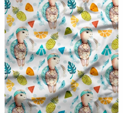 Otulacz Bambusowy Żółwiki 75 x100 Babysteps