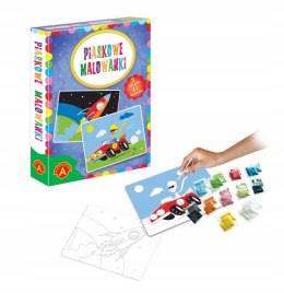 Piaskowe Malowanki Auto Rakieta Piaskowa Alexand