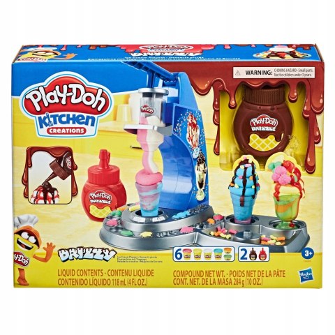 Play-doh E6688 tęczowa lodziarnia 6 Tub Ciastolina